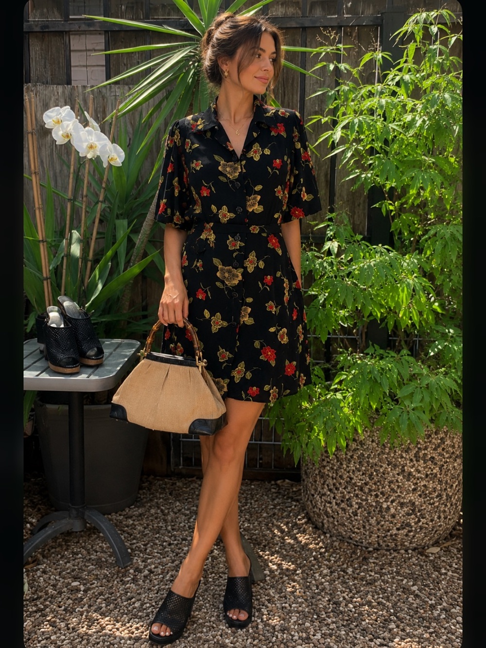Ashton Jouly New York vintage shirt dress